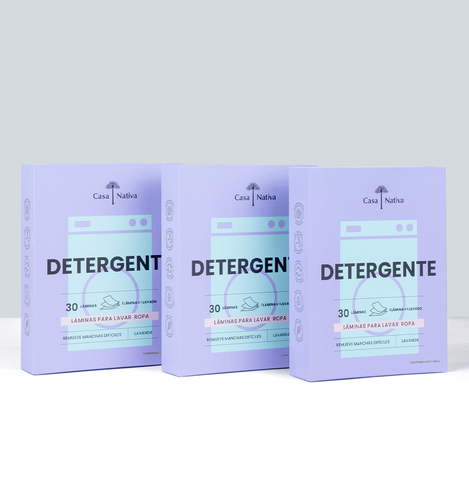 Pack Triple Detergente Lavanda