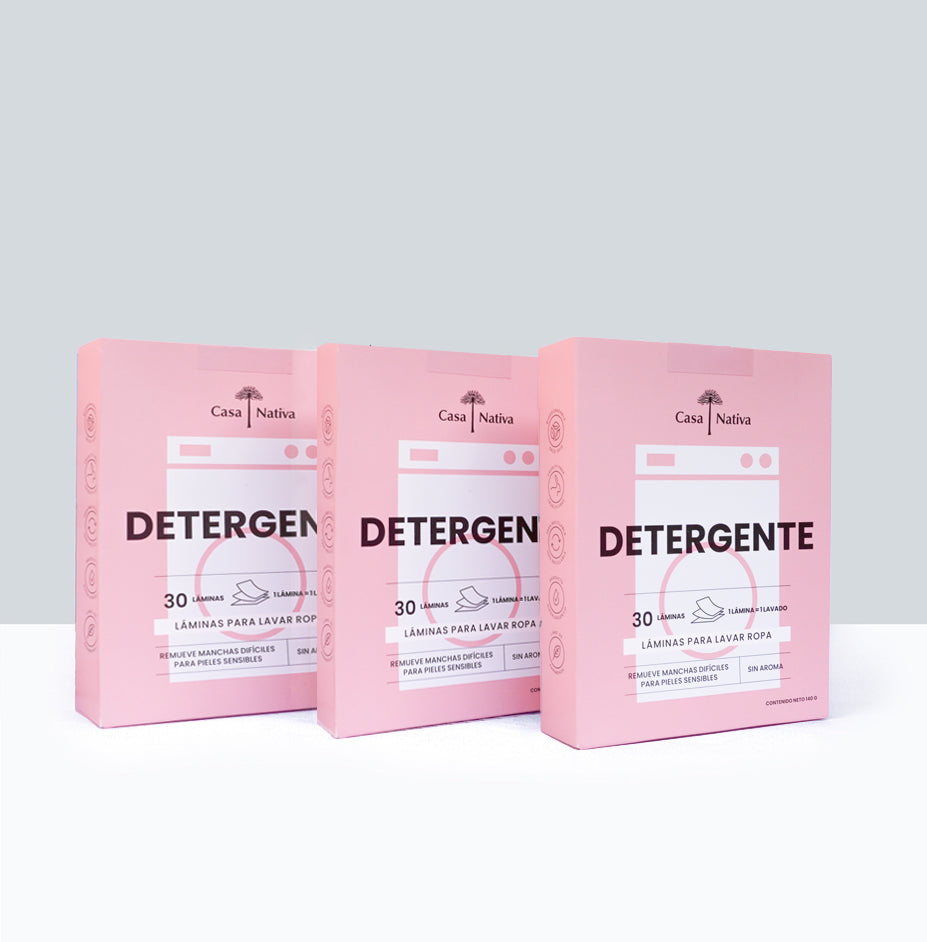 Pack Triple Detergente Sin Fragancia